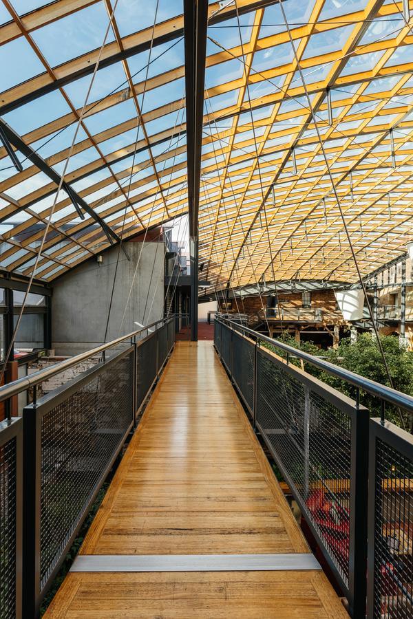 The Henry Jones Art Hotel Hobart Eksteriør bilde Skywalk